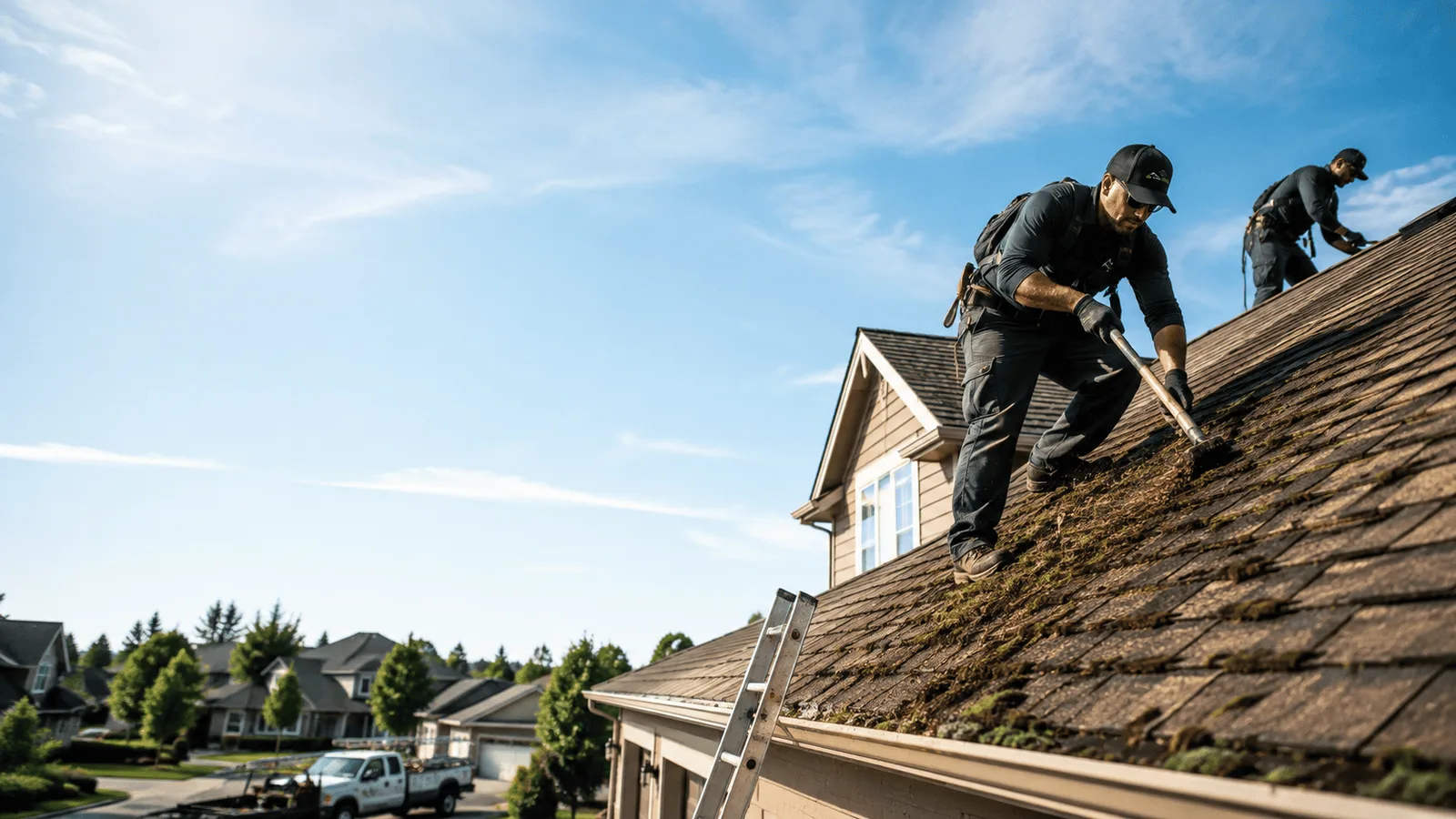 Roof Moss Removal in Drummond, OK near me